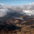Lednock Reservoir from the air